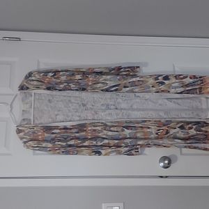 Chico's size 2 long cardigan in southwest pattern